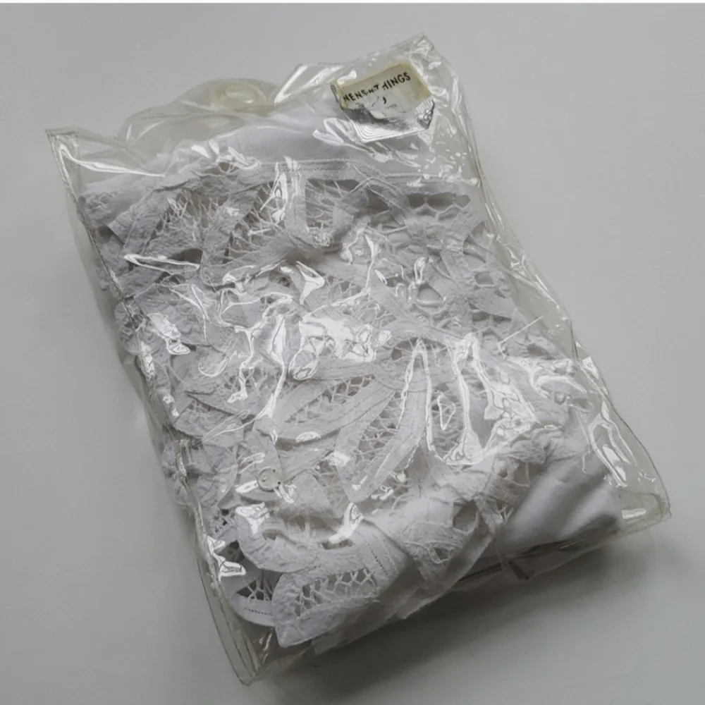 NWT Linens N Things White Cotton Window Velance 60